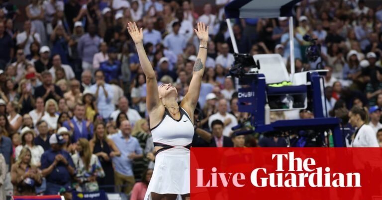 US Open tennis 2025: Aryna Sabalenka beats Amanda Anisimova in women’s singles final – as it happened | US Open Tennis 2025