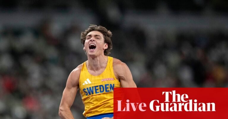 World Athletics Championships 2025: Duplantis soars to pole vault gold and new world record – live | World Athletics Championships