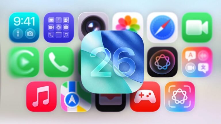 iOS 26 icons