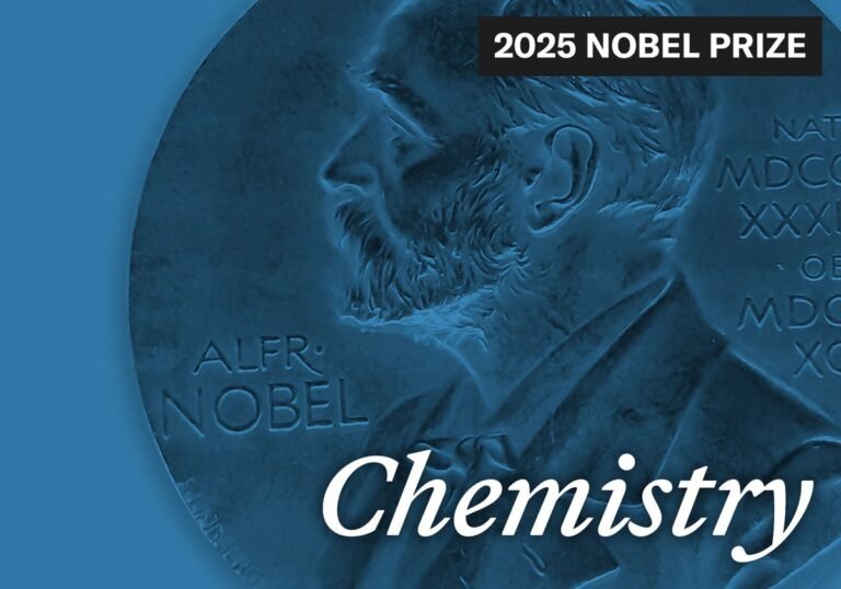 2025 Chemistry Nobel Goes to Molecular Sponges That Purify Water, Store Energy and Clean Up the Environment