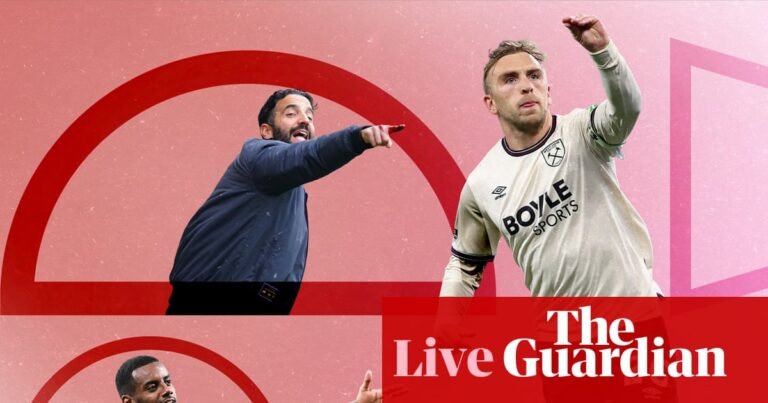 Amorim faces crunch clash, Premier League buildup and more – matchday live as it happened | Soccer Amorim faces crunch clash, Premier League buildup and more – matchday live as it happened | Soccer