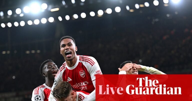 Arsenal v Atlético Madrid: Champions League – live | Champions League