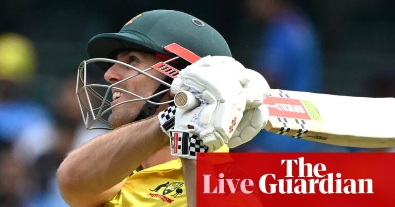 Australia v India: third men’s one-day international – live | Australia cricket team