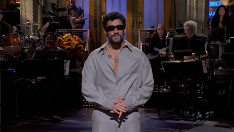 Bad Bunny on the 'Saturday Night Live' season 51 premiere