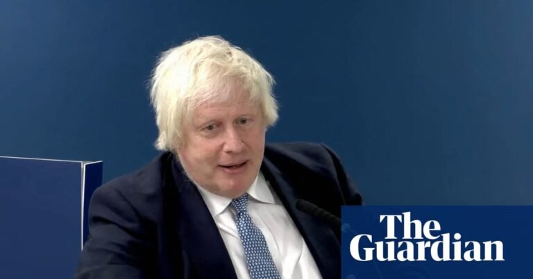 Boris Johnson says DfE failed to plan for school closures during Covid crisis | Covid inquiry