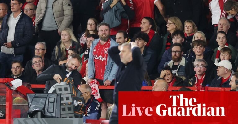 Forest have no plans to sack Postecoglou; Antony scathing about United treatment: football – live | Soccer