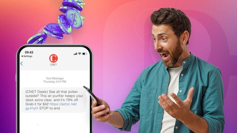 CNET Deals Text Art