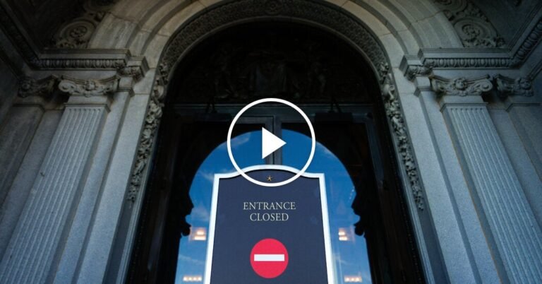 Government Shutdown Disruptions Begin - The New York Times