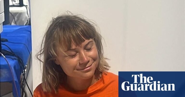 Greta Thunberg says she is being detained by Israel in cell ‘infested with bedbugs’ | Gaza flotilla