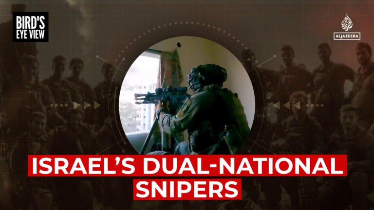 Israel’s dual-national snipers | Al Jazeera