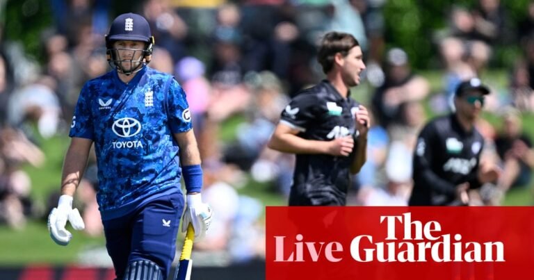New Zealand v England: first men’s ODI – live | Cricket New Zealand v England: first men’s ODI – live | Cricket