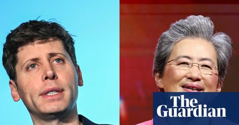 OpenAI signs multibillion-dollar chip deal with AMD | Technology OpenAI signs multibillion-dollar chip deal with AMD | Technology