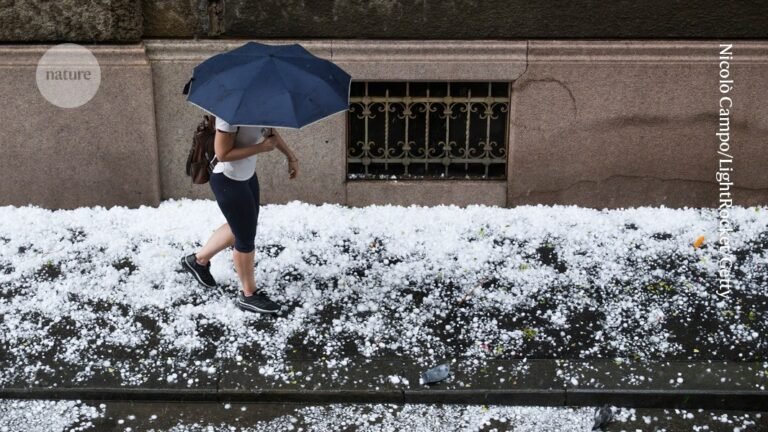 Saharan dust on the wind linked to hail in Europe