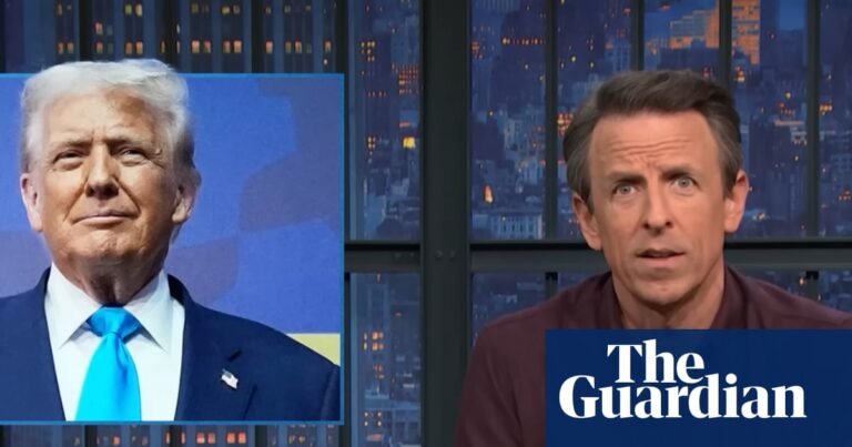 Seth Meyers on Trump’s South Korea visit: ‘Getting the royal treatment he so desperately craves’ | Late-night TV roundup