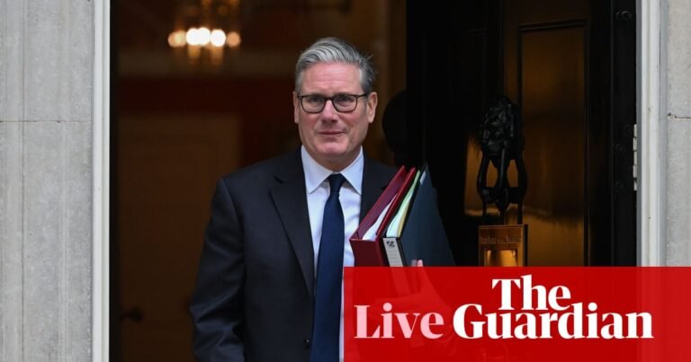 Starmer says he will publish witness statements for collapsed China spy trial – UK politics live | Politics