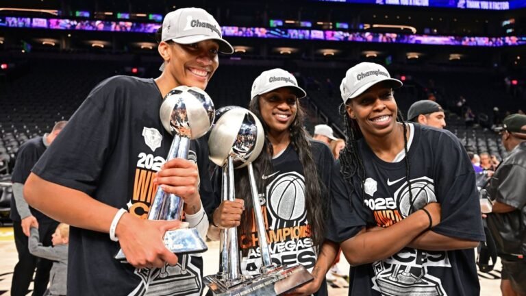 The three stars who made the Aces three-time WNBA champs