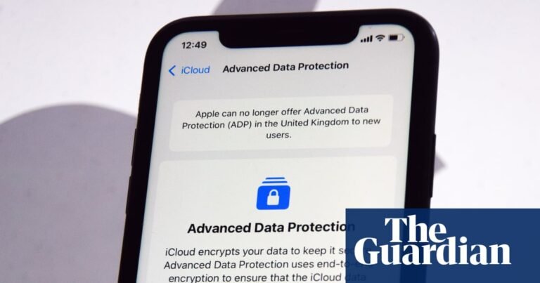 UK government resumes row with Apple by demanding access to British users’ data | Data protection UK government resumes row with Apple by demanding access to British users’ data | Data protection