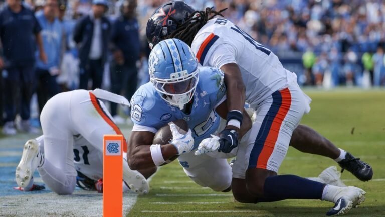 UNC falls short but shows improvement in OT loss to Virginia UNC falls short but shows improvement in OT loss to Virginia