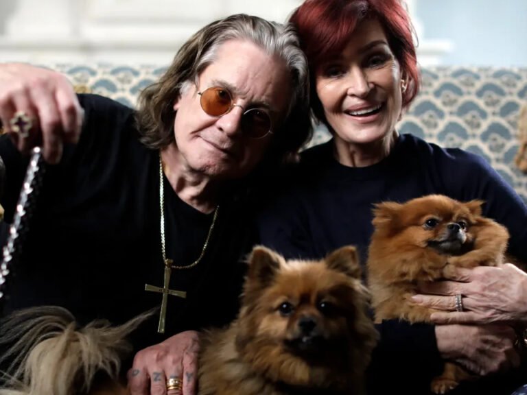 Ozzy and Sharon Osbourne in 'Coming Home'