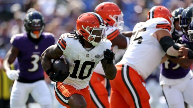 Week 7 fantasy football matchup rankings: Quinshon Judkins favorable, Jalen Hurts less so Week 7 fantasy football matchup rankings: Quinshon Judkins favorable, Jalen Hurts less so