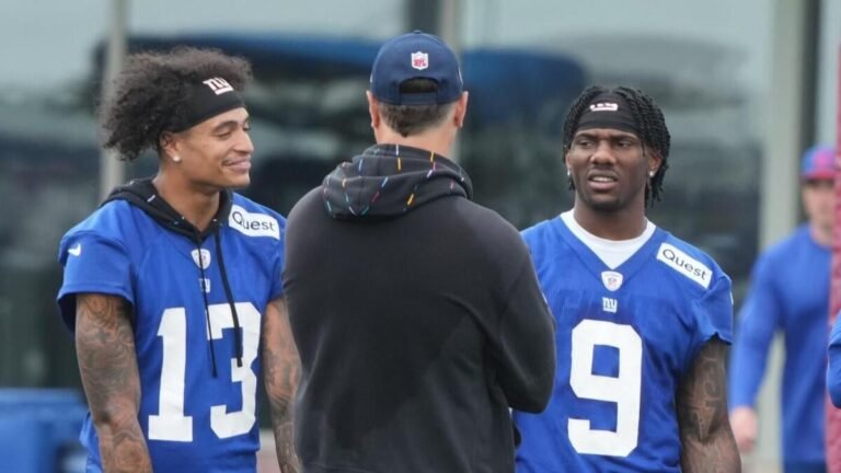 What Giants star Malik Nabers told WR Jalin Hyatt as he steps into a bigger role in New York's offense