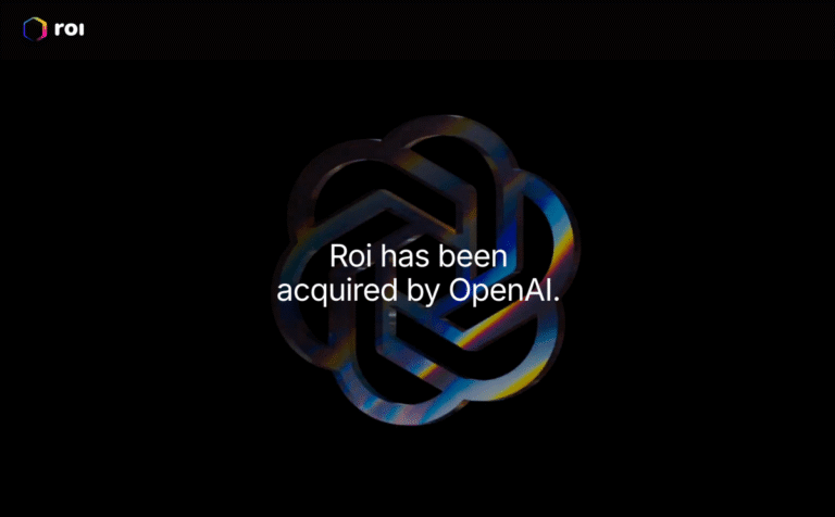 With its latest acqui-hire, OpenAI is doubling down on personalized consumer AI OpenAI acquisition of Roi