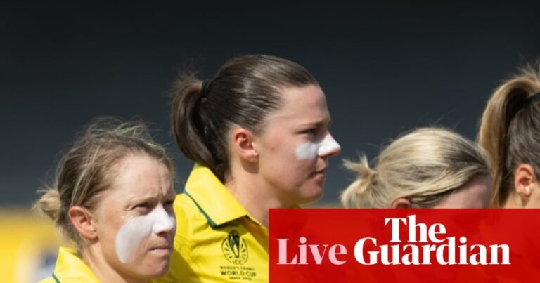 Women’s Cricket World Cup: Australia v Bangladesh – live | Australia women's cricket team