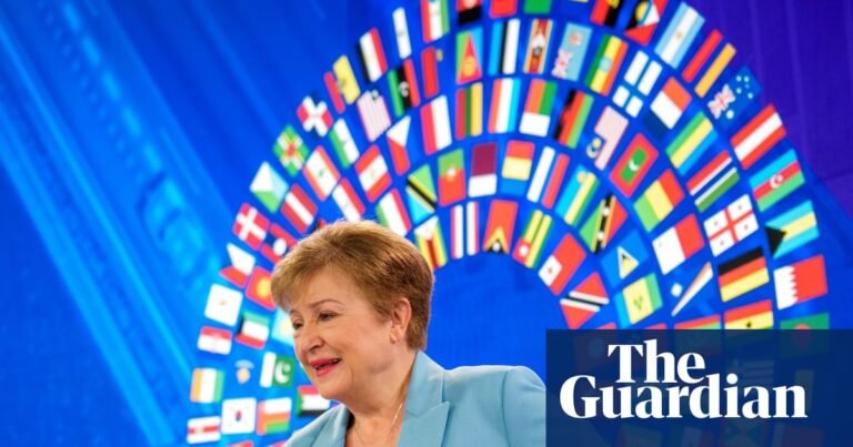 ‘A foot out in the cold’: leaders huddle at IMF as icy economic winds blow | International Monetary Fund (IMF)