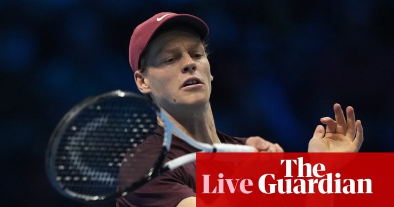 ATP Finals tennis: Jannik Sinner v Félix Auger-Aliassime – live | ATP Finals ATP Finals tennis: Jannik Sinner v Félix Auger-Aliassime – live | ATP Finals