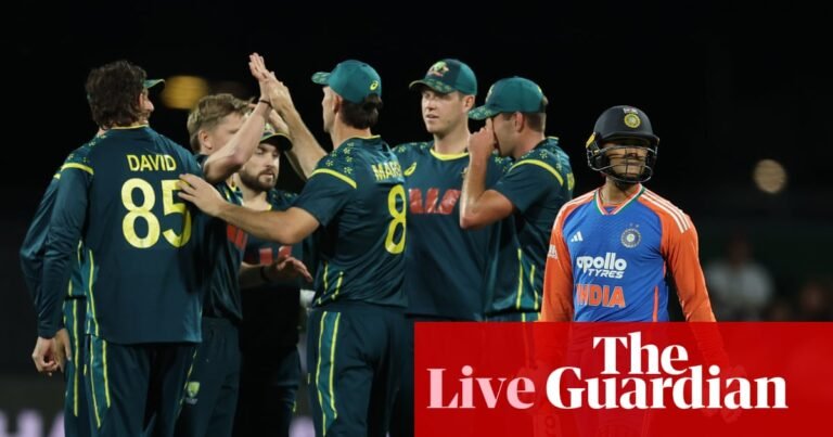 Australia v India: third men’s Twenty20 international – live | Australia cricket team