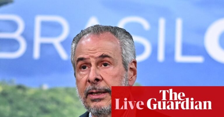 Cop30 live: summit president says ‘everybody will lose’ as fears rise that conference will end without a deal | World news