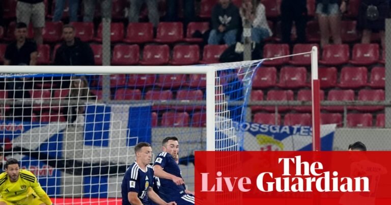 Greece v Scotland: World Cup 2026 qualifier – live | World Cup 2026 qualifiers