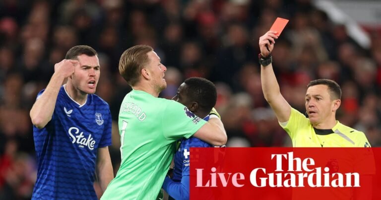 Manchester United v Everton: Premier League – live | Premier League Manchester United v Everton: Premier League – live | Premier League