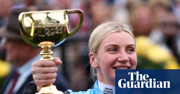 Melbourne Cup 2025: Jamie Melham follows in Michelle Payne’s footsteps with win aboard Half Yours | Melbourne Cup