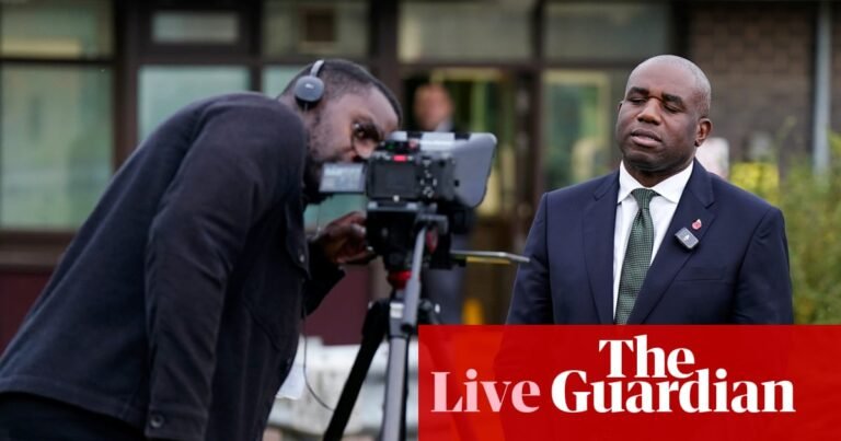 Minister defends Lammy over mistaken prisoner releases as sex offender is recaptured – UK politics live | Politics