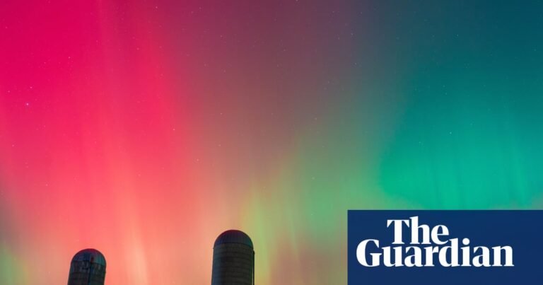 Northern lights visible across US as geomagnetic storm lights up skies | Northern lights Northern lights visible across US as geomagnetic storm lights up skies | Northern lights