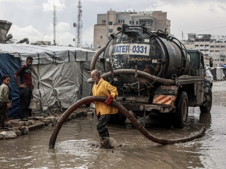Palestinians reel under winter rains as Israel blocks Gaza shelter supplies | Israel-Palestine conflict News