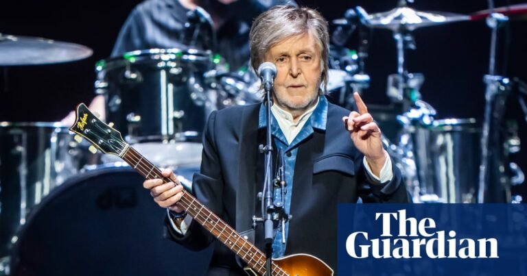 Paul McCartney joins music industry protest against AI with silent track | Paul McCartney Paul McCartney joins music industry protest against AI with silent track | Paul McCartney