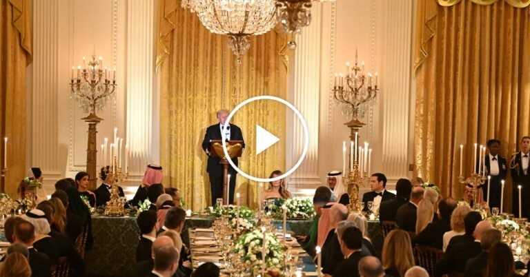 Saudi Crown Prince Dines With Trump at the White House Saudi Crown Prince Dines With Trump at the White House