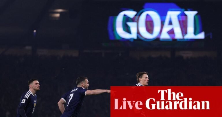 Scotland v Denmark: World Cup 2026 qualifying – live | World Cup 2026 qualifiers