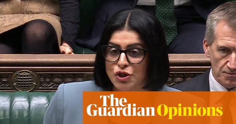 Shabana Mahmood puts the signs up: Britain is full. No blacks, no dogs, no Irish | John Crace