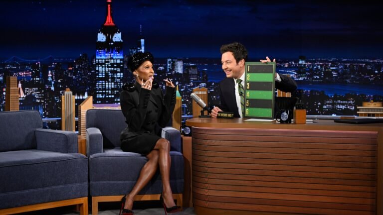 Watch Cynthia Erivo Rank Her Favorite Songs From 'Wicked' on 'Fallon'