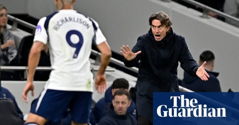 ‘Not true Tottenham fans’: boos for goalkeeper Vicario anger Thomas Frank | Tottenham Hotspur