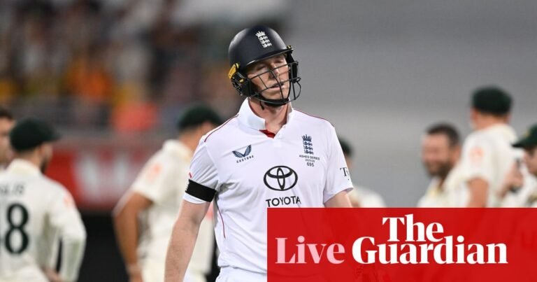 Australia v England: Ashes second Test, day three – live | Ashes 2025-26