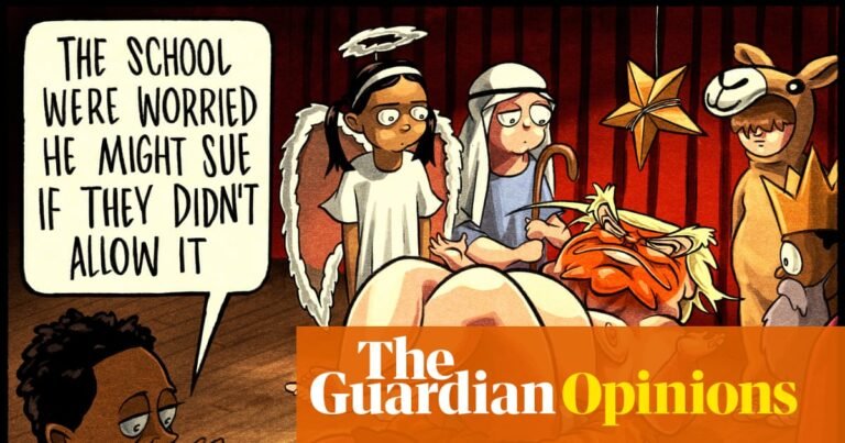 Ben Jennings on Donald Trump suing the BBC – cartoon
