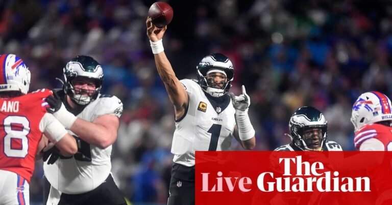 Bills v Eagles, Raiders v Giants and Browns shatter Steelers and more: NFL week 17 – live | NFL
