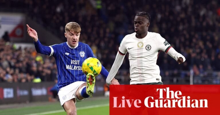 Cardiff City v Chelsea: Carabao Cup quarter-final – live | Carabao Cup