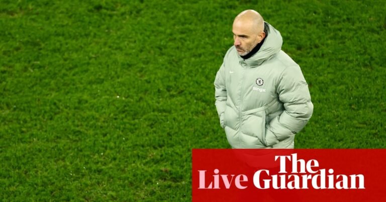 Chelsea’s Maresca says Manchester City links are ‘100% speculation’: football – live | Premier League