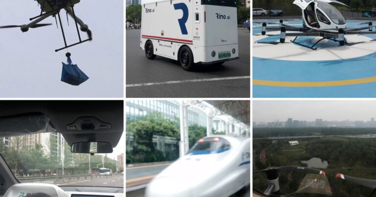 China's Clean Energy Push is Powering Flying Taxis, Food Delivery Drones and Bullet Trains