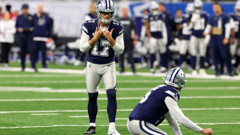 Cowboys kicker Brandon Aubrey sets multiple NFL records on ‘TNF’ vs. Lions Cowboys kicker Brandon Aubrey sets multiple NFL records on 'TNF' vs. Lions